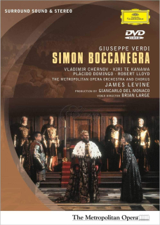 VERDI,G.: Simon Boccanegra. Kiri Te Kanawa Plácido. Domingo. Metropolitan Opera (DVD)