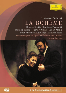 PUCCINI,G.: La Boheme - Pavarotti. Scotto. Metropolitan Opera (DVD)
