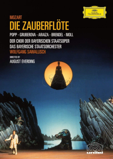 MOZART,W.A.: Die Zauberflote - Kouzelná flétna. Lucia Popp · Edita Gruberova. Bayerische Staatsoper (DVD)