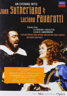JOAN SUTHERLAND & LUCIANO PAVAROTTI: An evening (DVD)