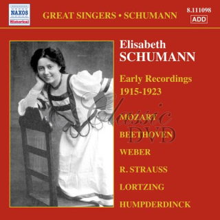 ELISABETH SCHUMANN: Early Recordings 1915-1923 (CD)