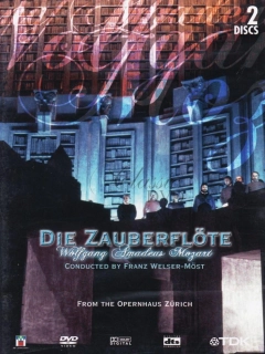MOZART,W.A.: Die Zauberflote - Kouzelná flétna / Zurich Opera (2DVD)