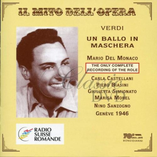VERDI,G.: Maškarní ples 1946 [Del Monaco] (2CD)