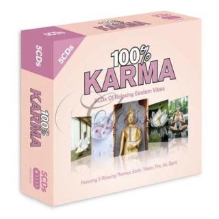 100% KARMA: Relaxing Eastern Vibes (5CD)
