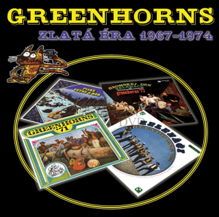 GREENHORNS Zlatá éra 1967-1974 / Zelenáči (3CD)