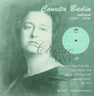 CONXITA BADIA: Acoustic & electric recordings (CD)