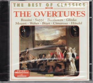 OVERTURES Rossini, Suppe, Beethoven, Glinka, Mozart, Weber, Bizet, Cimarosa, Handel (CD)