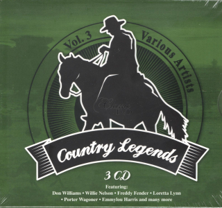 COUNTRY LEGENDS Vol.3 - Originální nahrávky (3CD)