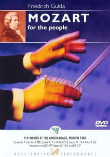 FRIEDRICH GULDA: Plays Mozart Sonatas (DVD)