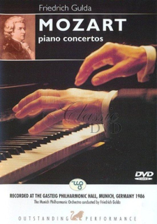 FRIEDRICH GULDA Plays Mozart - Piano Concertos (DVD)