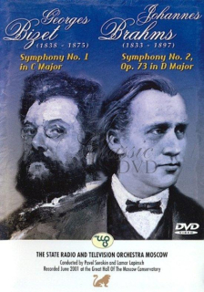 BIZET Symphony No. 1 In C Major / BRAHMS Symphony No. 2 Op. 73 In D Major (DVD)