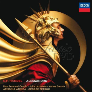 HANDEL - Alessandro, HWV 21. Maxim Emmanuel Cencic, Karina Gauvin, Julia Lezhneva. Armonia Atenea, George Petrou (3CD)