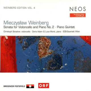 Mieczyslaw Weinberg - Sonata for Violoncello and Piano No. 2 op. 63 (CD)