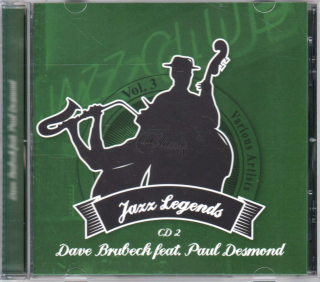 DAVE BRUBECK / PAUL DESMOND Jazz Legends - Originální nahrávky (CD)