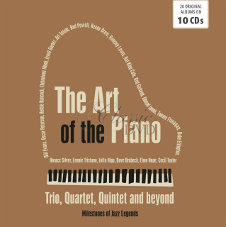 The Art of Piano Trio, Quartet, Quintet - Milestones of Jazz Legends (10CD)