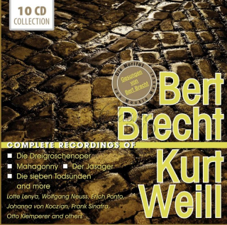 Bert Brecht / Kurt Weil - Complete Recordings SBĚRATELSKÁ EDICE (10CD)