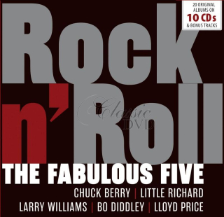 The Fabulous Five. Rock'N'Roll - 20 Original Albums & Bonus Tracks DÁRKOVÁ EDICE (10CD)