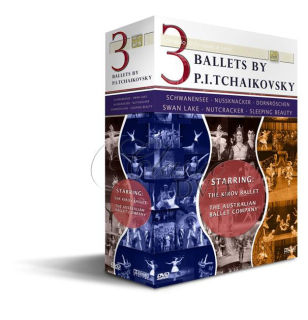 ČAJKOVSKIJ / TCHAIKOVSKY 3 Ballets DÁRKOVÁ EDICE (3DVD)