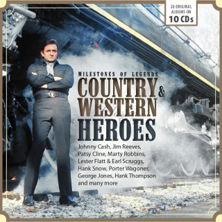 Country & Western Heroes - Milestones Of Legends (10CD)