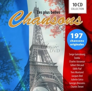 FRANCOUZSKÉ ŠANSONY Les Plus Belles Chansons (10CD)