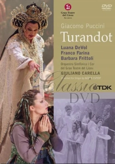 PUCCINI Turandot opera / Gran Teatre del Liceu (DVD)