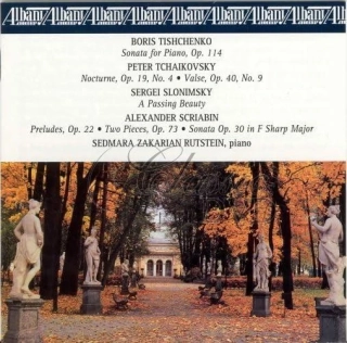 Boris Tishchenko, Peter Tchaikovsky, Sergei Slonimsky, Alexander Scriabin - Russian Piano Music (CD)