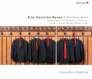 EINE DEUTSCHE MESSE Sacred works by Schubert, Heller, Thomas, Cornelius, Hauptmann, Schlenker, Saint-Saens, Distler, Mauersberger, Praetorius, Biller (CD)