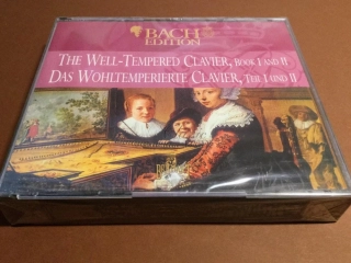 BACH,J.S.: Das Wohltemperierte Klavier I & II - Dobře temperovaný klavír (4CD)
