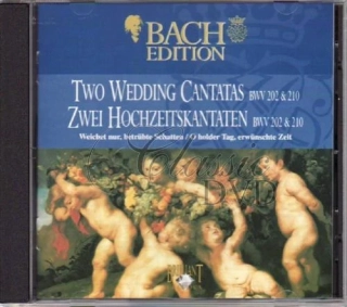 BACH,J.S.: Wedding Cantatas BWV 202 & 210 (CD)