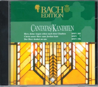 BACH,J.S.: Kantáty BWV 102, 7, 196 (CD)