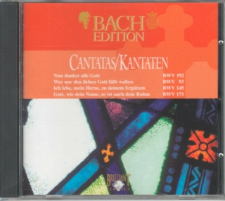 BACH,J.S.: Kantáty BWV 192, 93, 145, 171  (CD)