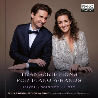 Transcriptions for Piano 4-Hands: Ravel · Wagner · Liszt (CD)