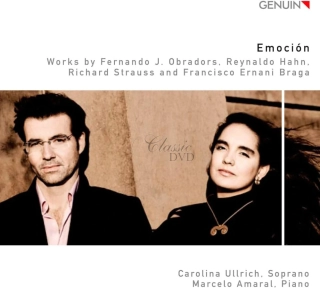 Emoción - Fernando J. Obradors, Reynaldo Hahn, Richard Strauss & Francisco Ernani Braga (CD)