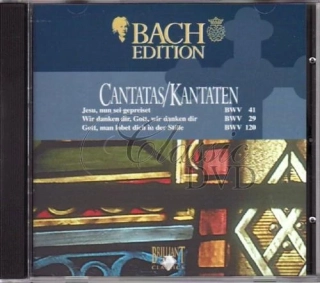 BACH,J.S.: Kantáty BWV 41, 29, 120 (CD)