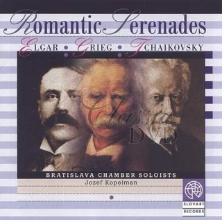 Romantic Serenades: Elgar Grieg Tchaikovsky (CD)