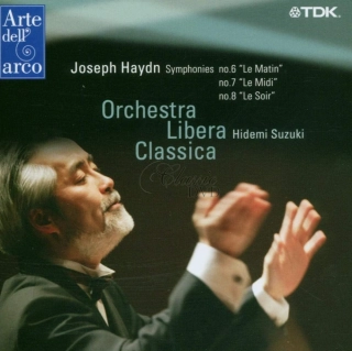 Joseph Haydn (1732–1809) - Nos. 6 "Le Matin", 7 "Le Midi" & 8 "Le Soir" (CD)