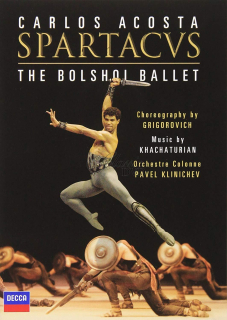 CHAČATURJAN,A.: Spartacus. Bolshoi Ballet. Acosta (2DVD)