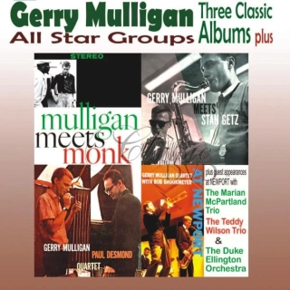 GERRY MULLIGAN: Three Classic Albums Plus (2CD)