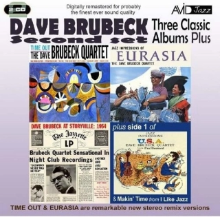 DAVE BRUBECK: Three Classic Albums Plus (2CD)