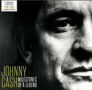 Johnny Cash - 14 Original Albums & Bonus tracks - Milestones of a Legend (10CD)