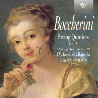 BOCCHERINI: String Quintets Op.29, vol. X; Virtuosi della Rotonda, Luigi Puxeddu (2CD)