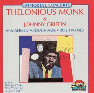 THELONIOUS MONK: Thelonious Monk & Johhny Griffin 1958 (CD)